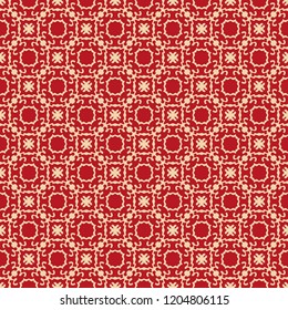 Seamless vintage pattern. Background with beautiful elements