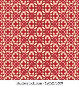 Seamless vintage pattern. Background with beautiful elements
