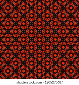 Seamless vintage pattern. Background with beautiful elements