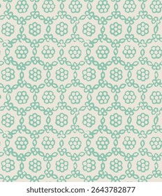 Seamless vintage pattern. Background with beautiful elements geometric light orange circle doted block print pattern on white background used for textile, wallpaper,card.