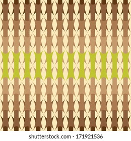 Seamless vintage pattern brown. Vector background. Geometric abstract texture