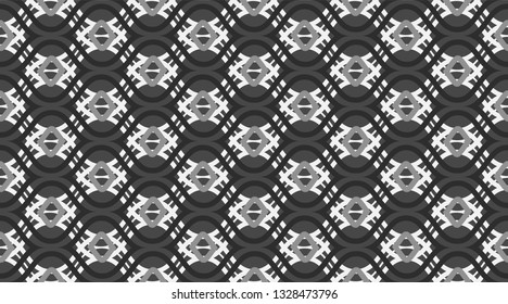 Seamless vintage pattern.  Classic retro fashion stripes texture.  Creative luxry graphic art decor. Seamless vector pattern. 