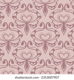 Patrón vintage sin foco con rizos. Papel de escritorio de estilo barroco. Ornamento floral. Origen étnico tribal. Ilustración vectorial, diseño de plantilla para tela, embalaje, tarjeta, tela.