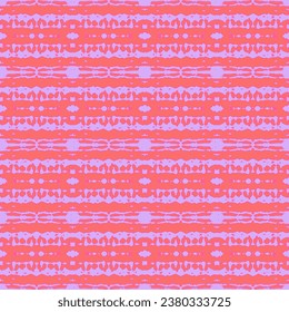 Seamless vintage pattern with an effect of attrition. Patchwork carpet.  Hand drawn seamless abstract pattern from tiles.
