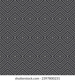 Seamless vintage pattern with an effect of attrition. Patchwork carpet.  Bizarre Art Illustration