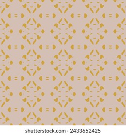 Patrón vintage sin fisuras con un efecto de desgaste. Ilustración vectorial dibujada a mano.