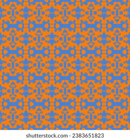 Seamless vintage pattern. Eps 10 Atomic stylized backdrop.