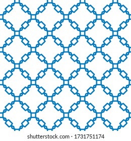 Seamless vintage pattern. Ethnic arabic vector textured background from Bali island, Indonesia. Stock vector illustration