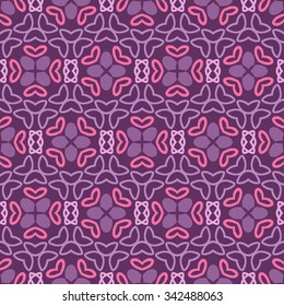 Seamless vintage pattern. Geometric abstract seamless pattern. Classic background. Vector illustration. Endless texture for wallpaper, fill, web page background, surface texture.