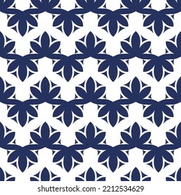 Seamless vintage pattern with Leaves illustration. Vector textured chinese design. Web page background.