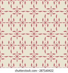 Seamless vintage pattern. Modern stylish texture. Repeating geometric shapes. Contemporary graphic design.