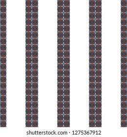 Seamless vintage pattern. Strips design background. 