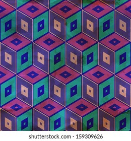 Seamless vintage pattern. Vector illustration.