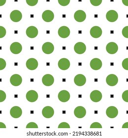 Patrón de puntos de polka vintage sin foco. Ilustración vectorial.