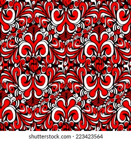 Seamless vintage red background
