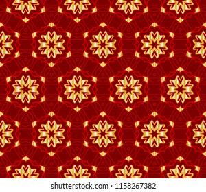 Seamless vintage , retro style floral pattern. Vector illustration. For design, wallpaper, background