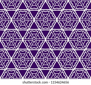Seamless vintage , retro style geometric pattern. Vector illustration. For design, wallpaper, background.