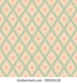 seamless vintage rhombus pattern.