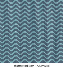 seamless vintage sea pattern