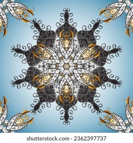 seamless vintage. vector Cute fabric pattern. Colour Spring Theme seamless pattern Background. Flat Flower Elements Design. Mandala.