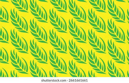 Patrón floral de Vector vintage sin fisuras con hojas y ramas de olivo