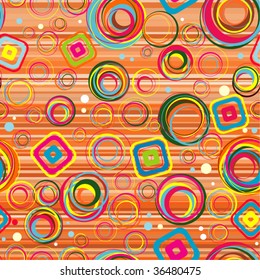 Seamless vintage wallpaper.