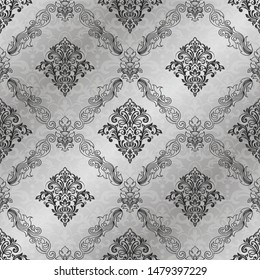 Seamless vintage wallpaper or background for design.