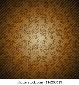 Seamless vintage wallpaper, floral pattern, retro wallpaper.