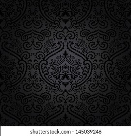 Seamless vintage wallpaper pattern
