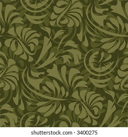 Seamless Vintage Wallpaper Pattern