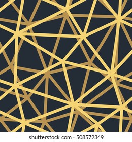 Seamless vintage wallpaper pattern. Geometric decorative background.