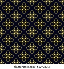 Seamless vintage wallpaper pattern. Ornamental decorative background. Vector template can be used for design of wallpaper, fabric, oilcloth, textile, wrapping paper and other design