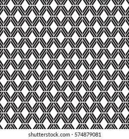 Seamless vintage weave pattern