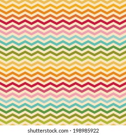 seamless vintage zigzag pattern