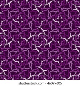 Seamless violet abstract swirl pattern