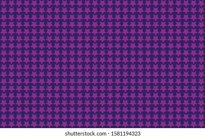Seamless violet color  Background Template, Vector Pattern Design, Star shape 