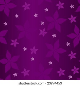 Seamless violet flower wallpaper