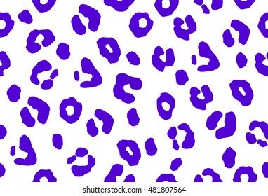 Seamless violet leopard skin texture

