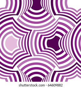 Seamless violet line tile vector pattern