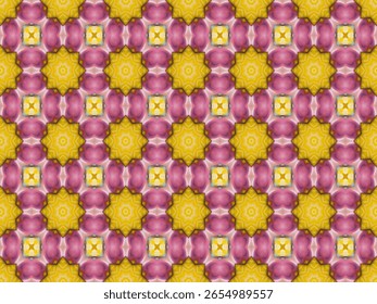 Nahtloses visuelles Interieur geometrische Dekoration symmetrische Mode Vorlage Textur Stoff Stoff Grafik digitale Tapete Kunst Luxus Fliesen Form Perspektive Hintergrund Textil Endlos Design Muster.