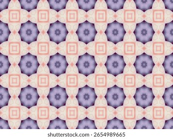 Inconsútil Visual Interior Geométrica Decoración Simétrica Moda Plantilla Textura Tela Gráfico Fondo de pantalla Digital Arte Azulejo de Lujo Forma Perspectiva Fondo Textil Patrón de Diseño sin Fin.