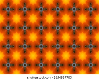 Nahtloses visuelles Interieur geometrische Dekoration symmetrische Mode Vorlage Textur Stoff Stoff Grafik digitale Tapete Kunst Luxus Fliesen Form Perspektive Hintergrund Textil Endlos Design Muster.