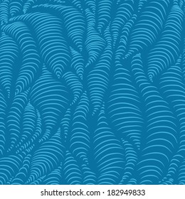 Seamless volume pattern. Lines background