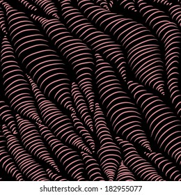 Seamless volume pattern. Lines background