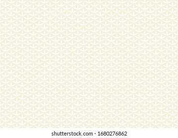 Patrón blanco de volumen inoxidable. Fondo del volumen de diseño de la flor de vida. Texto geométrico de luz repetitiva floral o relleno de página web. Parece una báscula o una armadura de cadena