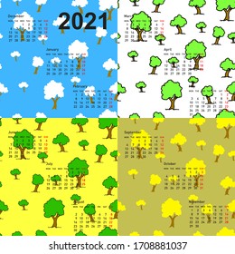seamless wallpaper 2021 calendar days of the year