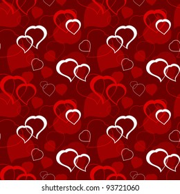 Seamless Valentine`??s wallpaper