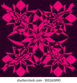 Seamless wallpaper. Abstract seamless vector ornament. Seamless mosaic