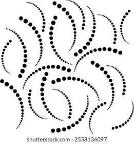 Seamless  wallpaper background with a circle and graphic abstract ornament 
