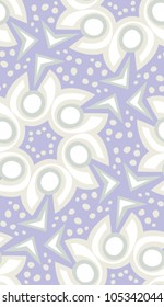 Seamless wallpaper background of circles and triangles